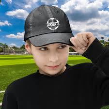Kids Personalized Soccer Hat, Youth Custom Soccer Hat, Soccer Baseball Cap,  Kid Custom Logo Hat, Soccer Monogram, Soccer Team Gift, Kid Gift