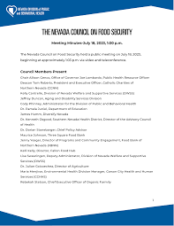 July 2023 Meeting Minutes