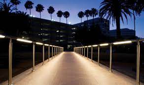 Lighted Handrail Great For Egress Lighting Landscape Lighting Handrail Lighting Outdoor Lighting