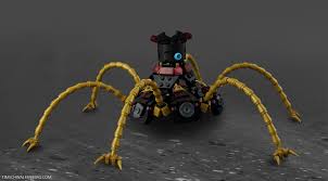 The Legend Of Zelda Guardian Lego Zelda Legend Of Zelda Cool Lego Creations