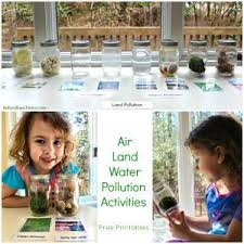 Teaching Kids About Pollution Air Land Water Pollution Activities Pollution Print Pollution Activities Earth Day Activities Montessori Science Activities