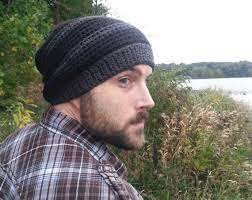 Custom Slouchy Beanie Crochet Winter Hat Boyfriend Gift Etsy Crochet Slouch Beanie Crochet Slouchy Hat Crochet Winter Hats
