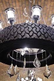 Tire Crafts 65 Ideen Und Fotos Inspirieren Ihre Kreation Kronleuchter Selbst Bauen Dekoration Ideen
