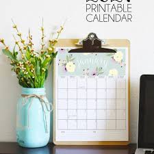 I've made sure to include many different styles so that. 7 Stylish Free Printable Calendars For 2021