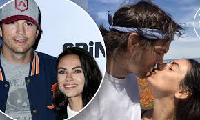 I wish them carpe diem, even if they seize most days without soap. Ashton Kutcher Shares Sweet Snap Kissing Wife Mila Kunis Ahead Of The Tonight Show Interview Daily Mail Online