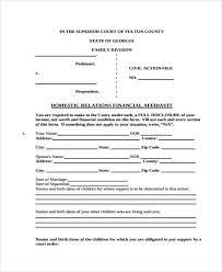 It's for my sister and her husband to state their marriage is valid etc etc they been living together for 3 years now. Free 8 Sample Relationship Affidavit Forms In Pdf Ms Word