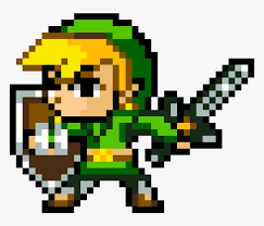 Set up your pixel phone. The Legend Of Zelda Toon Link Pixel Art Transparent Png 846x702 Free Download On Nicepng