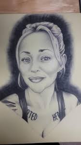 Attempting my first portrait of my beautiful mama🧡🧡