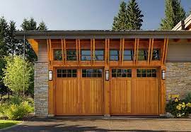 How To Choose The Right Style Garage For Your Home Craftsman Style Garage Doors Garage Doors Wood Garage Doors