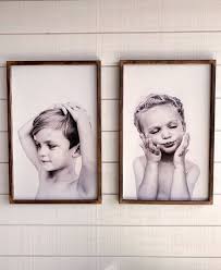 Large Wood Photo Print Free Shipping Your Photo Print On Wood Premium Wood Frame Farmhouse Style Wood Photo Prints Family Tree Photo Frame Gallery Wall Frames