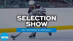 2025 DIII women's hockey championship bracket selection show