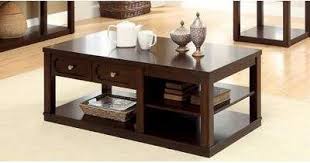 Hokku Designs Virotte Coffee Table With Storage Coffee Table Coffee Table With Storage Cherry Coffee Table Monumental coffee table in cherry wood with a sliding top concealing a storage space for bottles and glasses.