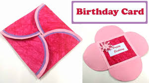 Create your own birthday greeting cards to wish someone a happy birthday. Card Making Birthday Greeting Cards Happy Birthday Card Birthday Gift Ideas Envelope Card Youtube