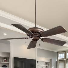 This ceiling fan comes with led light bulbs for your living room or any other space in your house. Ceiling Fans With No Lights Destination Lighting