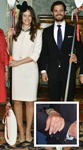 Watching the swedish royal wedding, understanding very little and wanting to book tickets to. Sofia Hellqvist Engagement Ring Pictures Prince Carl Philip Swedish Royal Wedding Glamour
