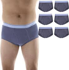 Amazon.com: Wearever Incontinence Underwear for Men - Reusable & Washable  Mens Bladder Control Briefs with Regular Absorbency - Leak Proof Underwear  (Pack of 6) (Gray) (4XL) (Waist 50-52) : Health & Household