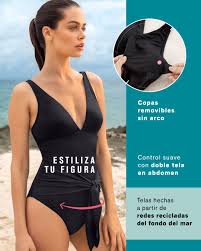 Follows the adventurous and funny story of monkey d. One Piece Plunge Recycled Slimming Swimsuit Two Way Tie Sash Leonisa Europe