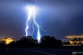 Monsoon Lightning Storm Over Tucson Lightning Strikes Lightning Lightning Storm
