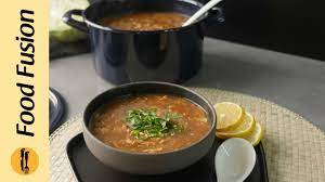 Schezwan Soup Recipe By Food Fusion Youtube Soup Recipes Food Recipes