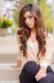 Brown hair can offer a great base for stunning highlights. Teenage Girl Long Hair Curly Hairstyles For Girls Novocom Top