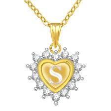 It's harder than you think. Buy Jewelscart Gold Plated Ad Letter S Alphabet Pendant Heart Locket Valentine Birthday Gift In American Daimond For Men And Women With Chain At Amazon In