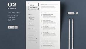 This free indesign infographic resume is available as an a4 design. 20 Beautiful Free Resume Templates For Designers