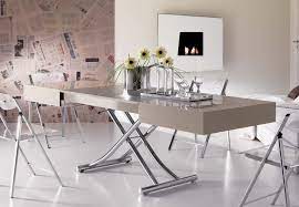 This asian coffee table is a simple design with a beautiful walnut finish. Extending Lifting Coffee Table Extends To Seat Up 8 Guests