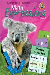 Houghton Mifflin Harcourt Math Expressions Updated Student Manipulativeskit Grade 1 Math Expressions First Grade Math Worksheets Student Activities