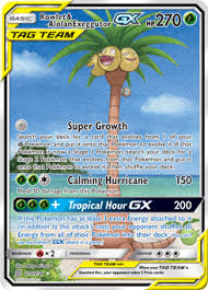 .pokemon go, but while they can evolve into exeggutor, alolan exeggutor are found differently. Rowlet Alolan Exeggutor Gx Unified Minds Tcg Card Database Pokemon Com