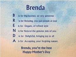 Brenda Quotes Acrostic Sharing Quotes