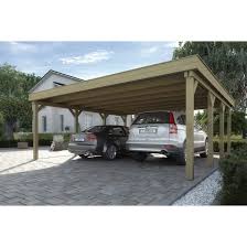 Die grundschicht ist aus einer kälteresistenten und selbsthaftenden bitumenmasse hergestellt. Weka 8 M X 6 M Carport Wayfair De