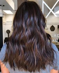 These blended balayage highlights in a dark walnut brown shade work brilliantly to add volume and understated dimension to her darkest brown hair. 30 Amazing And Trendy Brown Hair Color Ideas Beezzly