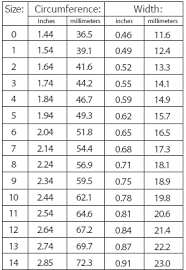 66 Correct Balfour Ring Size Chart