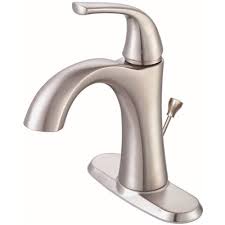 Bathroom sink faucets at menards®. Premier Part 67804 04 Premier Creswell 4 In Centerset Single Hole Single Handle Bathroom Faucet In Brushed Nickel Single Hole Faucets Home Depot Pro
