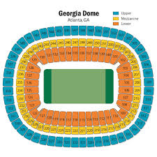 21 Expository Georgia Dome Stadium Seating