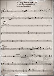 Peter edvinsson happy birthday to you trad. Happy Birthday To You Score Sheet Music And Playalong Free Free Sheet Music For Sax