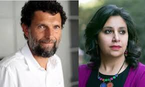 Osman kavala, hakkında yürütülen bir başka soruşturmadan dolayı hapse mahkûm olmuştu. Osman Kavala And Mozn Hassan Receive 2020 International Hrant Dink Award Www Aravot En Am