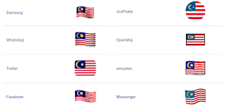 The official name of the flag from 1997 could be translated as famous stripes. Apple Displays Malaysia Flag Emoji Incorrectly On Ios 13 1 And 13 1 1 Soyacincau Com