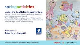 Under the Sea Colouring Adventure Staples 101
