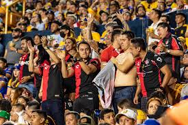 Tigres Atlas: Aficionada de los Rojinegros se quita la playera al festejar  un gol – Publimetro México
