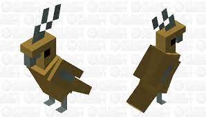 The lernean hydra would also be perfect, as heracles used arrows dipped in its blood to kill/scare the stymphalian birds. Stymphalian Bird Minecraft Mob Skin
