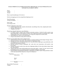 Saat kita mengurus suatu izin usaha maka diperlukan beberapa lampiran yang arus kita persiapkan sebelumnya. Surat Pernyataan Kesanggupan Pengelolaan Dan Pemantauan Lingkungan Hidup Docx