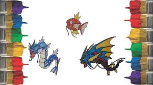 236x235 coloring pages jigglypuff colorings. Pokemon Coloring Pages For Kids Painting Color How To Draw Magikarp Gyarados And Mega Gyarados Youtube