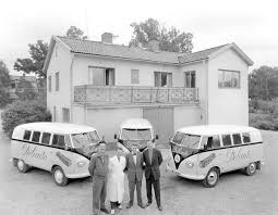 Image result for Light Beige 1950 VW Bus