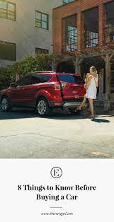 Purchasing a car gives you more freedom to do what you want with it, and allows you to possibly sell it later, but often entails more financial and personal responsibility. 8 Things To Know Before Buying A Car The Everygirl