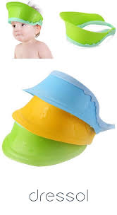 A wide variety of shampoo cap baby options are available to you, such as feature. Adjustable Baby Shower Cap Protect Shampoo Kids Bath Visor Hat Hair Wash Shield For Children Infant Home Home Baby Blue Coats Online Baby Blue Dress Online Baby