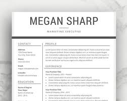Free curriculum vitae (cv) templates for microsoft word. Pin On Resume
