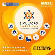 El primer simulacro nacional 2021 ante sismos, que se realizaría el próximo miércoles 19 de mayo a las 11:30 horas. Universidad De Antioquia Simulacro Nacional De Evacuacion Facebook