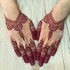 Henna tangan simple dan mudah. 3