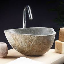 Nobu Washbasin Small Grey Colour Washbasin At Tikamoon En 2020 Vasque Pierre Lave Main Plan Vasque
